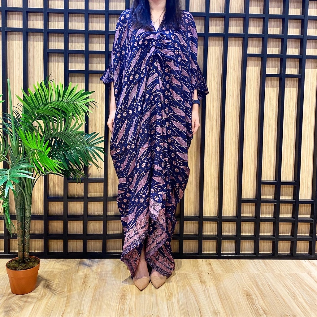 Lausboutique-Long Kaftan Rempel 3-Kaftan Batik-Kaftan Panjang