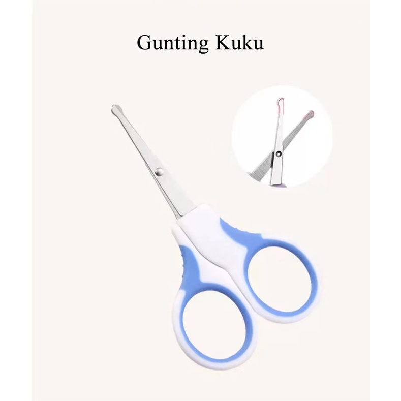 [1KG 12PCS] Babyland Baby Care kit set 6 in 1/ Baby Gift Set terbaik / Baby Set Nail / Set Gunting Kuku 6 in 1