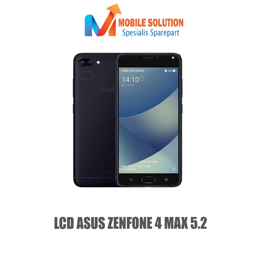 Grosir LCD Asus Zenfone 4 Max 5.2 ZC520KL ORIGINAL 100% Fullset Touchscreen Garansi 1 Bulan + Packing / Bubbel