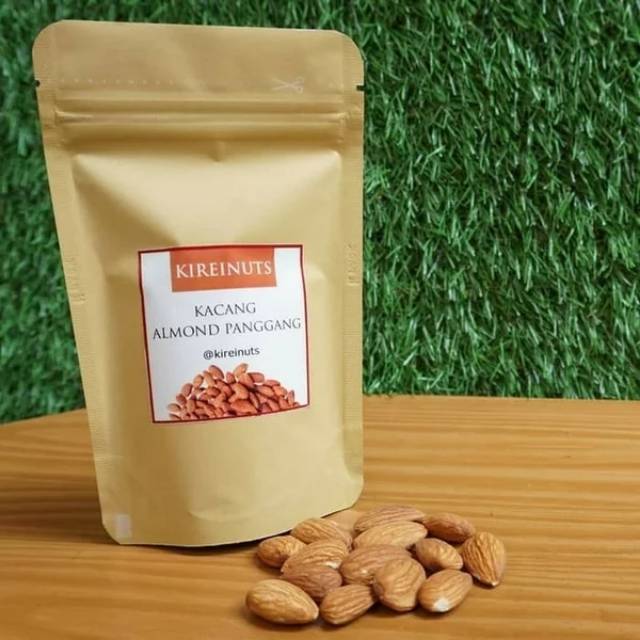

Snack Kacang Almond Panggang Kemasan Praktis