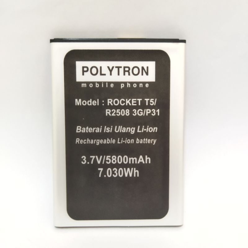 Baterai batre Polytron PL-T5 / R2508 original