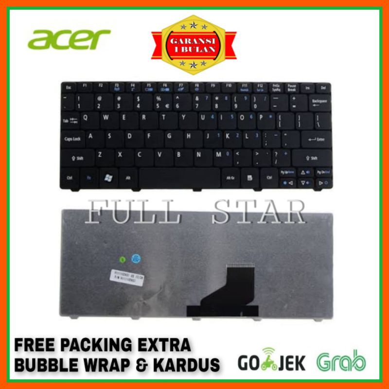 Keyboard Acer Aspire One Happy AO532 AO532H AO522 532H 532 532G 533 521 522 D255 D257 D260 D270