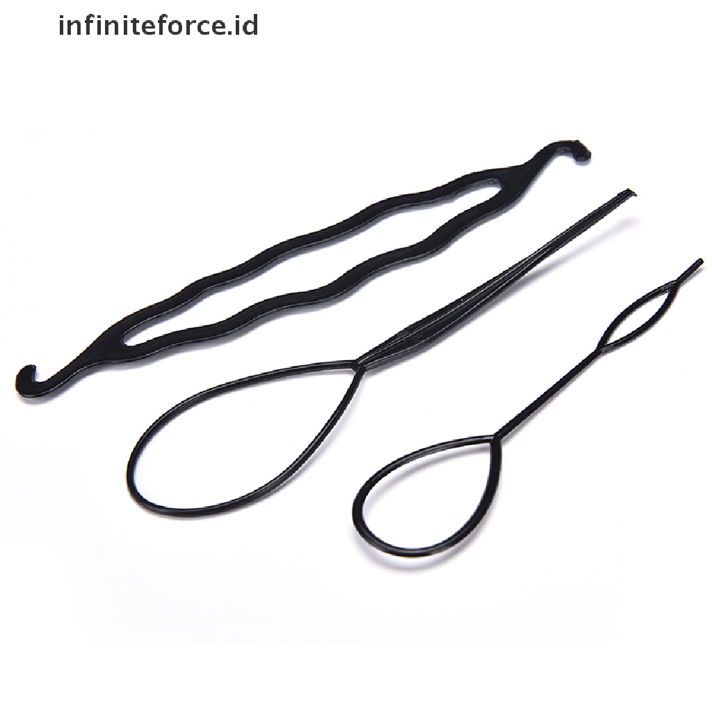 Infiniteforce.id 1 Set Alat Bantu Kepang Rambut