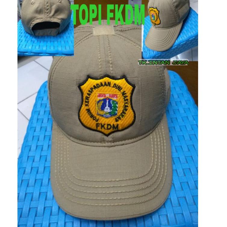 [KODE JIVC7] TOPI FKDM JAYA RAYA