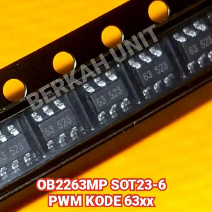 Pro Seller... OB2263 IC PWM CONTROLLER TC2263 63713 DLL KODE 63xxx IDP DLL IC PWM TV SHARP POLYTRON 