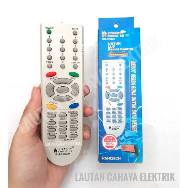Remote TV LG LED/LCD RM-828CH