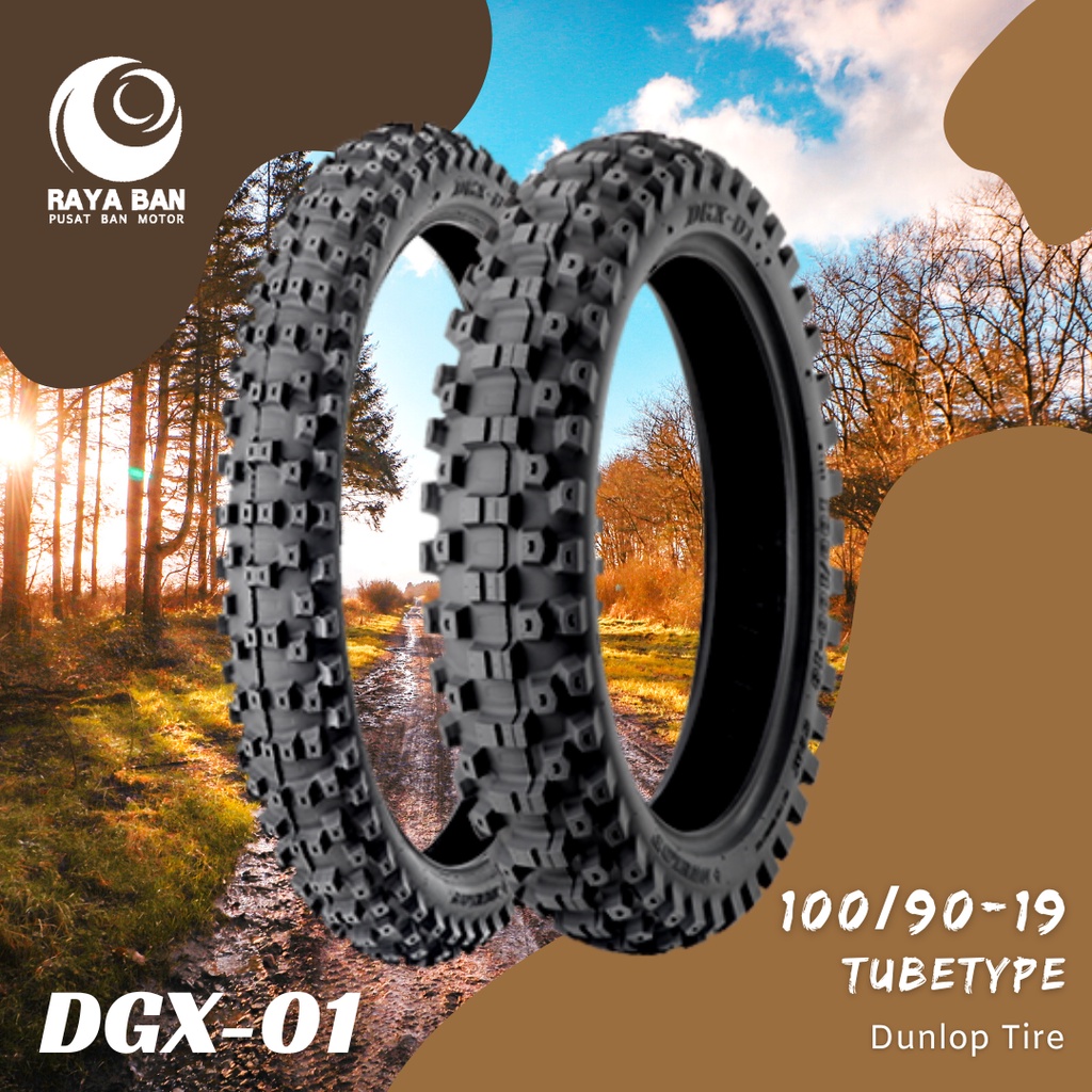 Ban Motor Dunlop DGX-01 100/90-19 TT