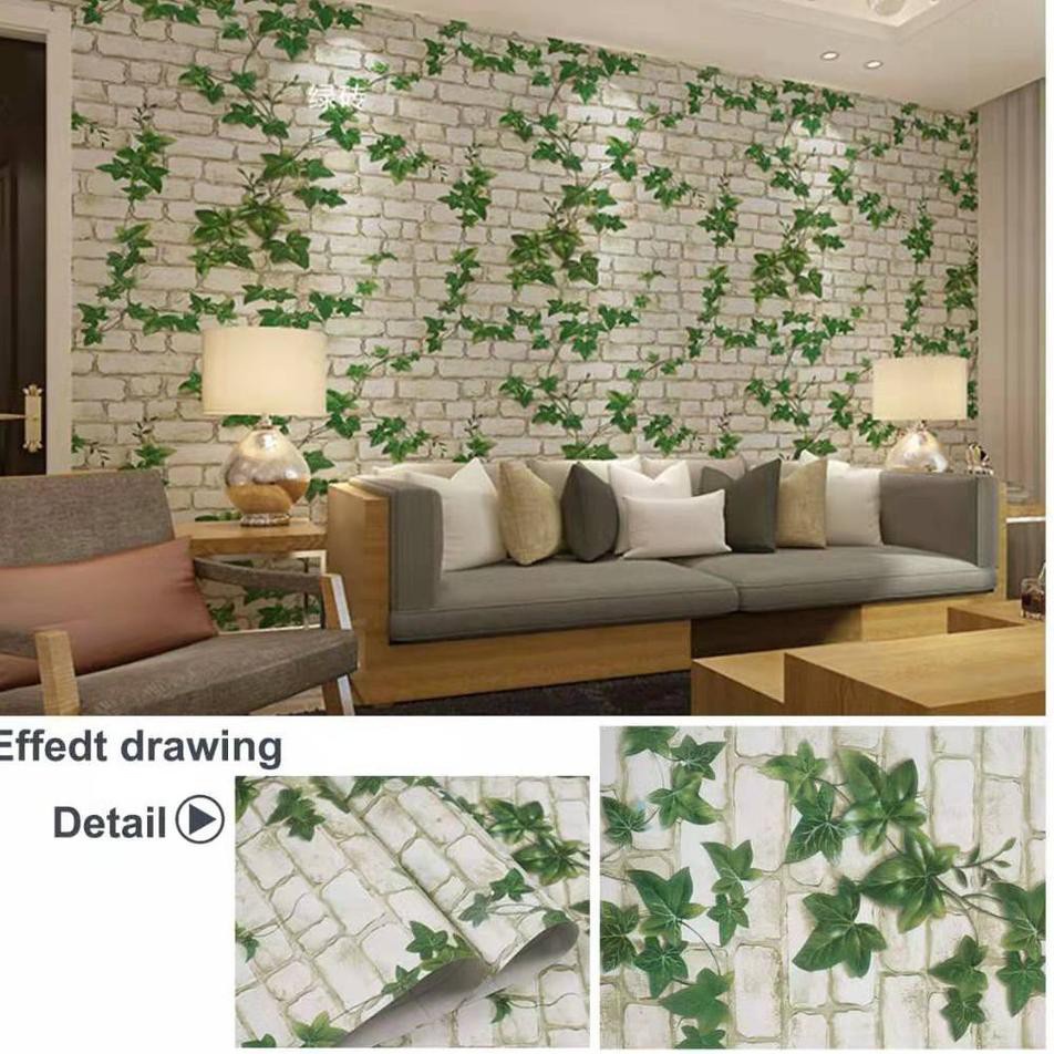 PROMO TERMURAH - PAKET 5ROLL Wallpaper Dinding All Motif Wallpaper Stiker Dinding Wallpaper 3d Aesthetic ( BUY 4 GET 1 FREE ) WALLSTIKER PREMIUM HIGH QUALITY BEST SELLER !!!!!!!!