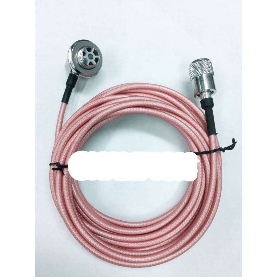 KABEL TEPLON PERAK RG58 PANJANG 5.8meter