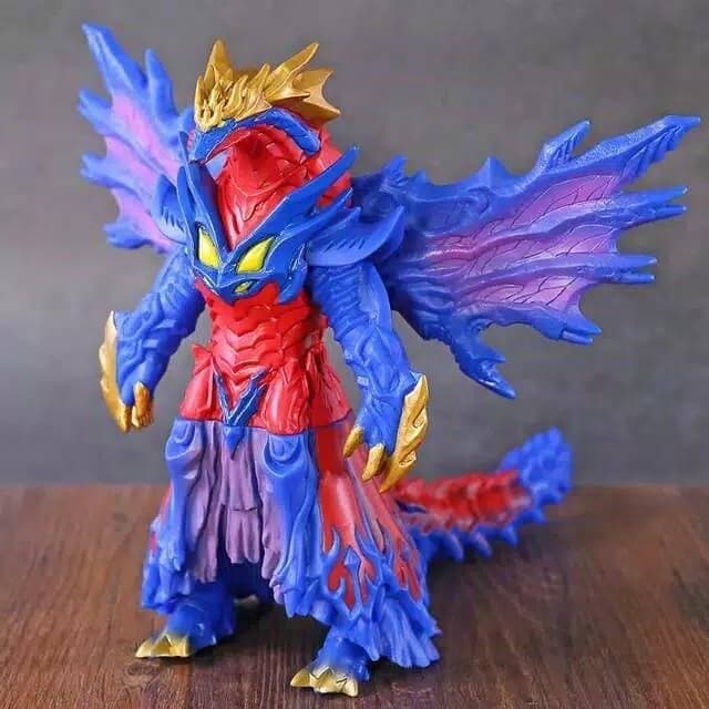 Monster Kaiju Ultraman Rosso & Blu Ultra DX Reugosite Figure