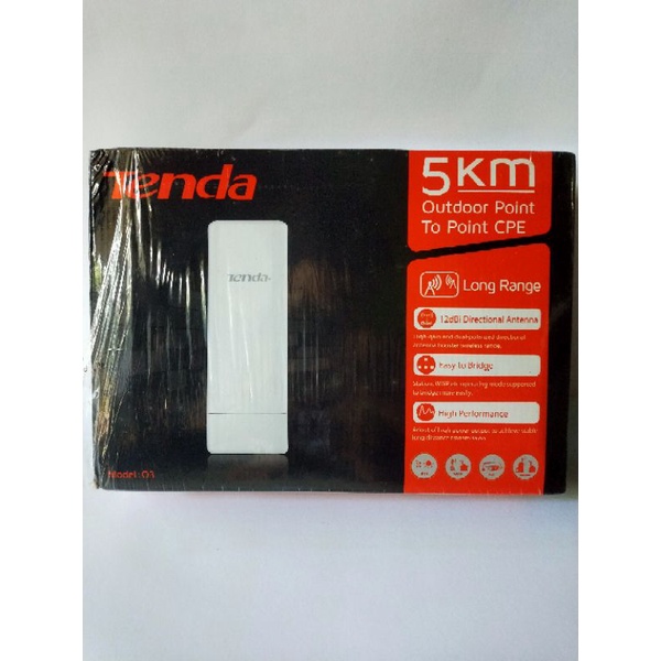 TENDA O3 v1 5Km Outdoor Point To Point CPE