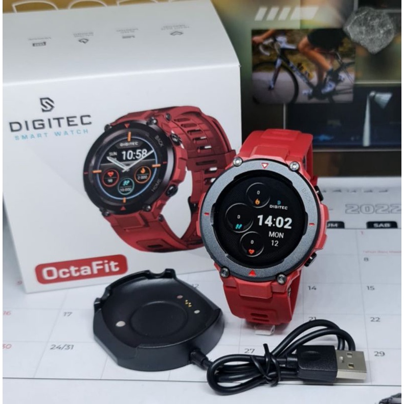 Smartwatch Digitec Octafit Original garansi 1thn