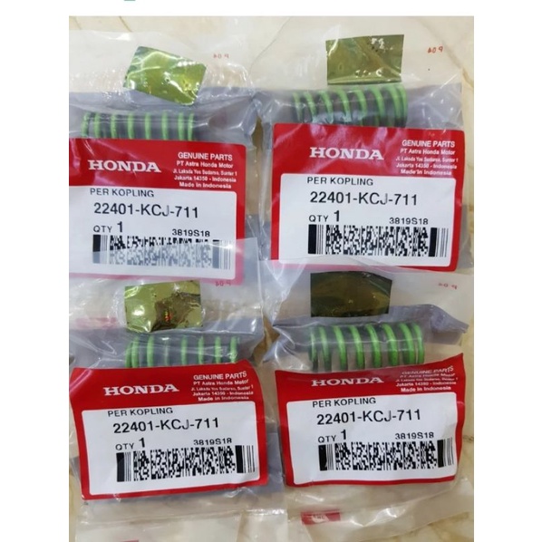PER RUMAH KOPLING TIGER (KCJ) 1SET HARGA 4 BUAH MEGAPRO / GL PRO ASLI ORIGINAL AHM HONDA RESMI 100% 