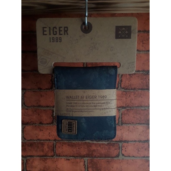 Dompet eiger kanvas Dompet pria