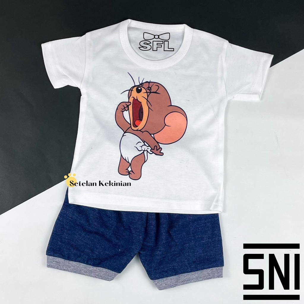 [SK] Set Anak Laki Laki Setelan Bayi Cowok 6bln_12bln Baby Boy Trendy Kekinian Set Anak Cowok Grosir