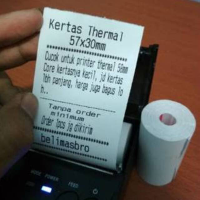 

Kertas Thermal Printer Bluetooth PPOB 10 roll