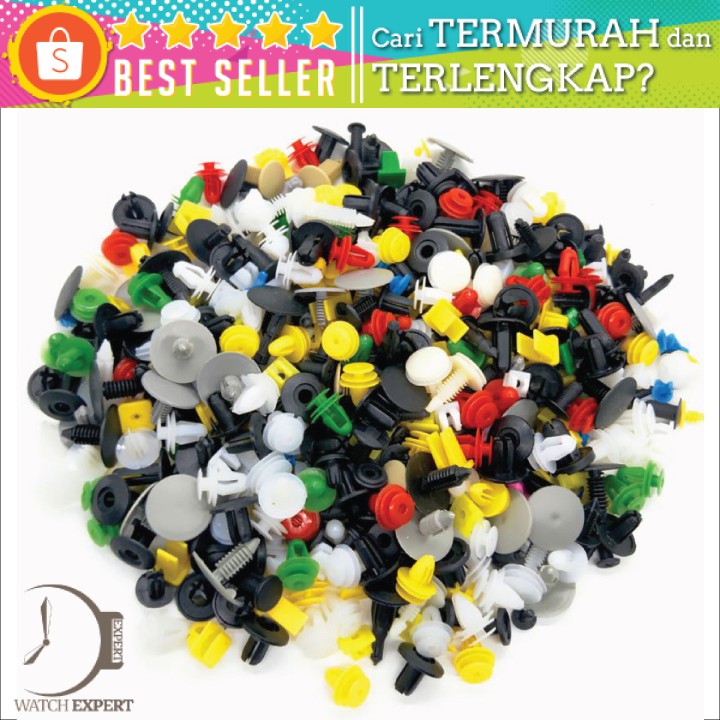 COD Baut Rivet Mobil Universal 160 PCS - PE02 - Multi-Color