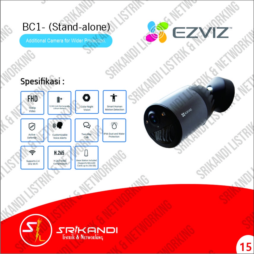 KAMERA EZVIZ BC1C STAND ALONE