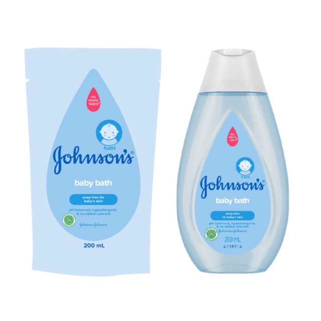 Johnson's Baby Bath Regular | 100ml | 200ml | 200ml Refill