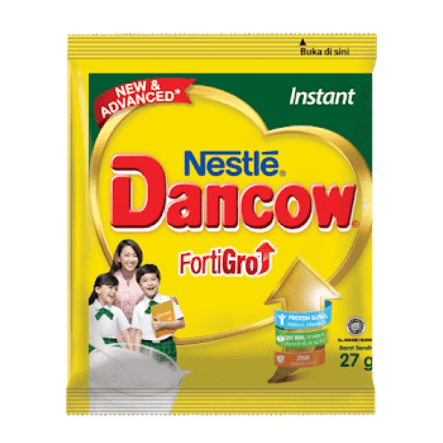 

Dancow Instant dan Coklat sachet kartonan. Khusus gojek dan grab