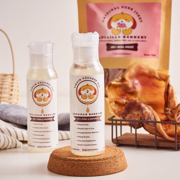 oil-body- lollillo barkery - virgin coconut oil / vco 100ml -body-oil.