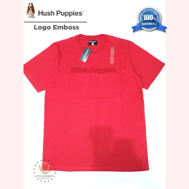 Kaos Hush Puppies Unisex Import Original Full Tag