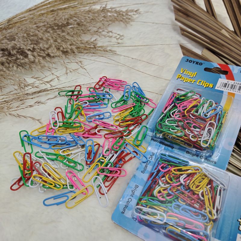 

(ECER) PAPER CLIP / PENJEPIT KERTAS WARNA METALIK