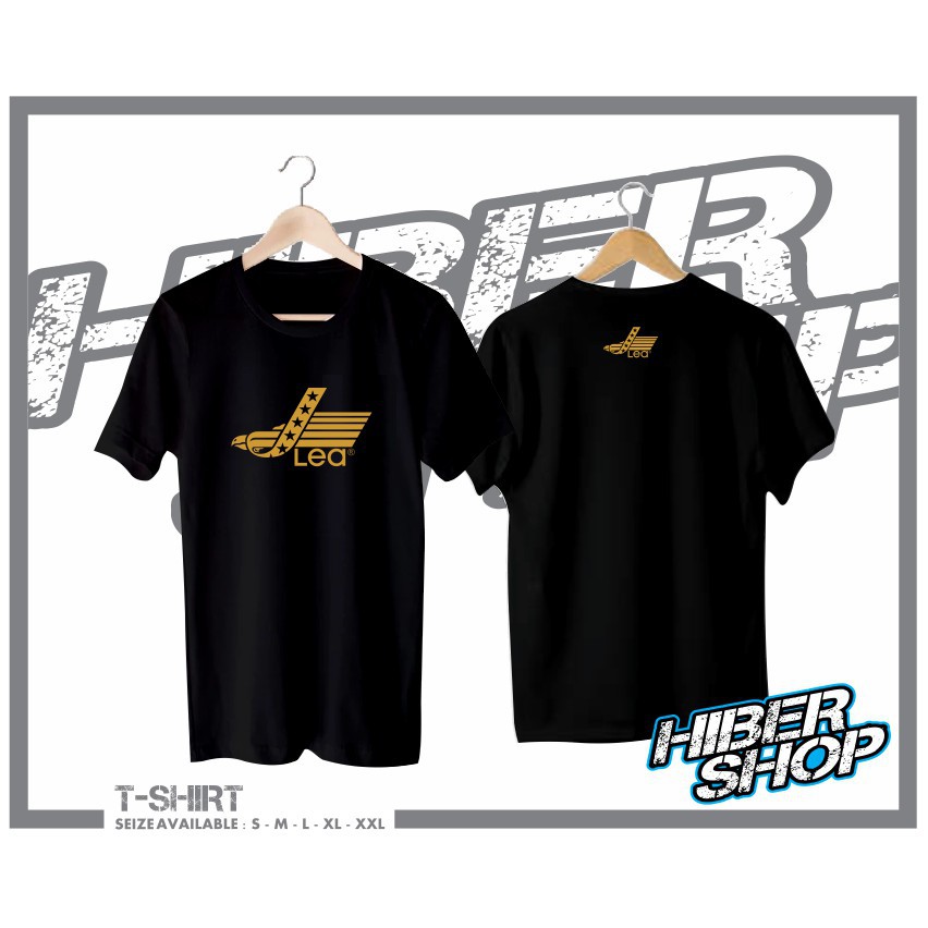 ORIGINAL HIBERSHOP KAOS BAJU DISTRO LEA JEANS DENIM LOGO - HIBERSHOP -jhahis