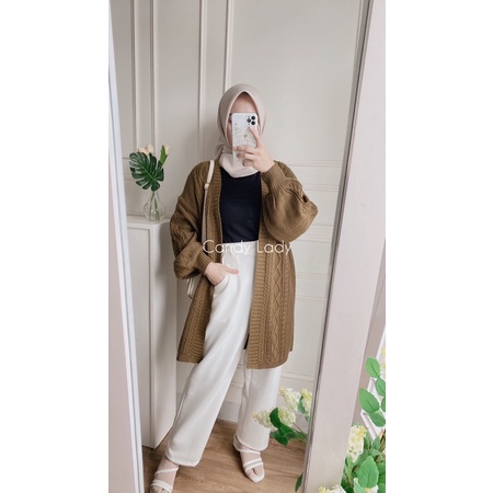 Clara Import Long Cardy Rajut Premium