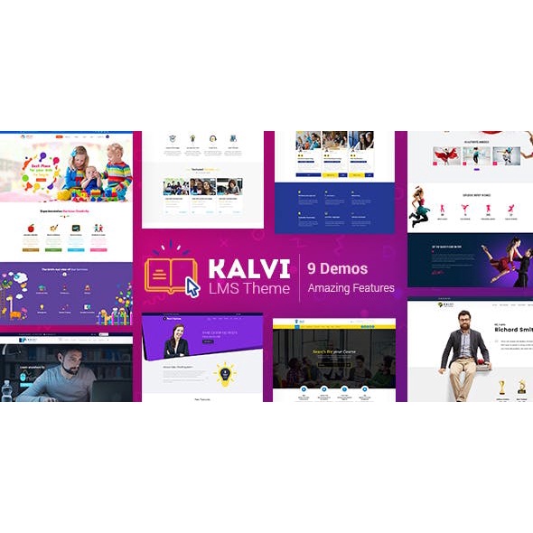 Kalvi Lms Education Wordpress Theme