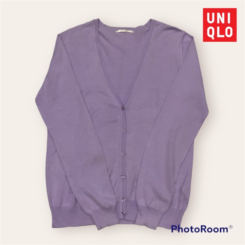 Cardigan UNIQLO Lilac