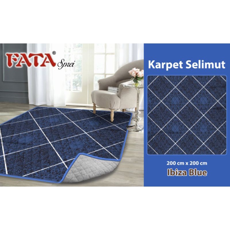 KARPET SELIMUT FATA - IBIZA BLUE
