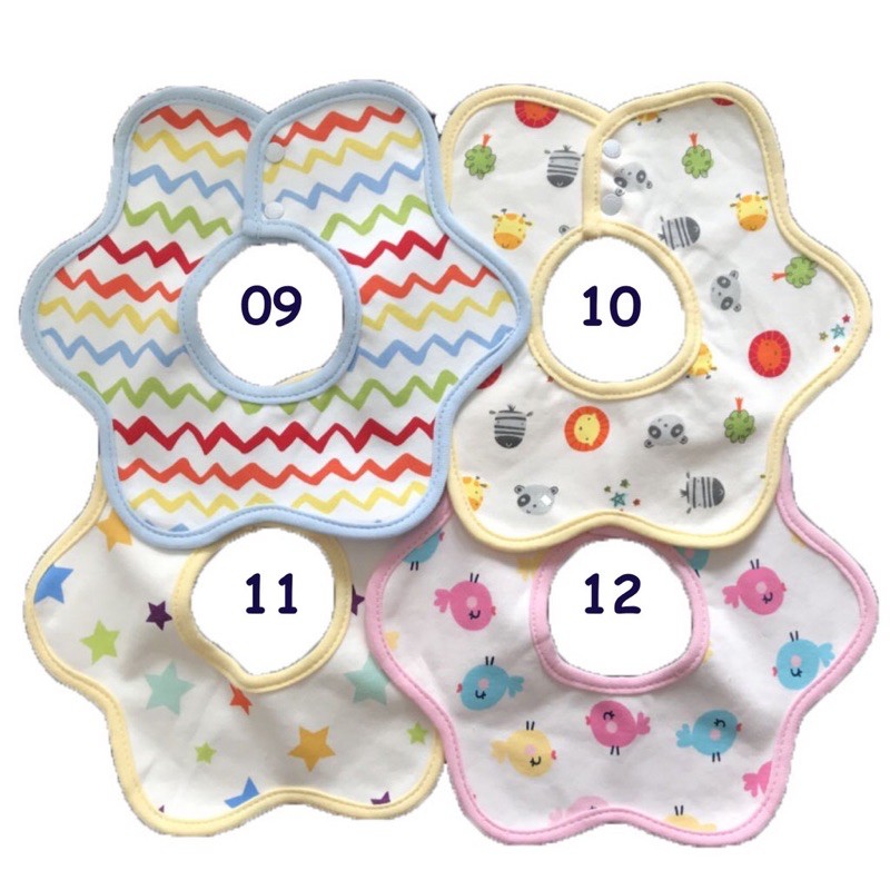 Slabber Kerah Lucu | Korean Baby Bibs MomsCare 360 derajat