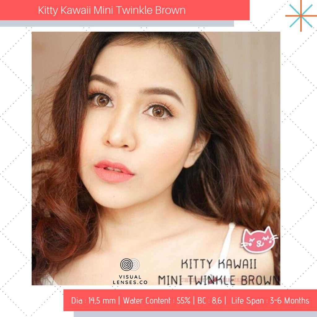 

Softlens Twinkle Kitty Kawaii