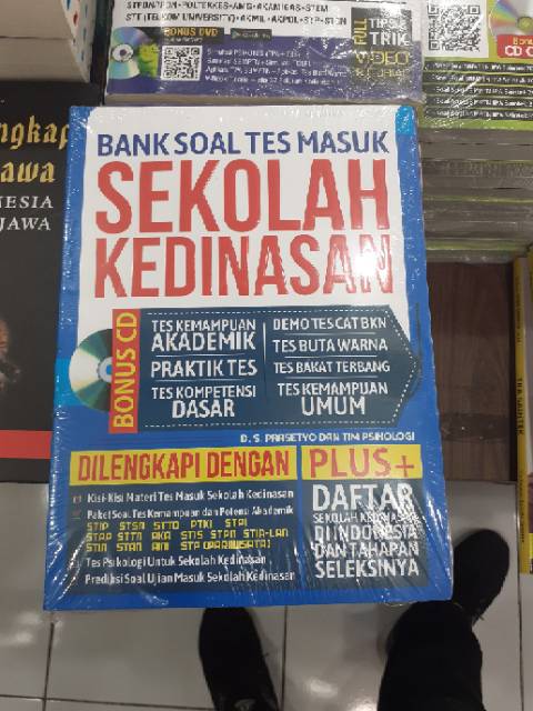 Buku Kumpulan Bank Soal Pembahasan Tes Maauk Sekolah Kedinasan Stan Stis Ipdn 2020 2021 Bonus Dvd Shopee Indonesia