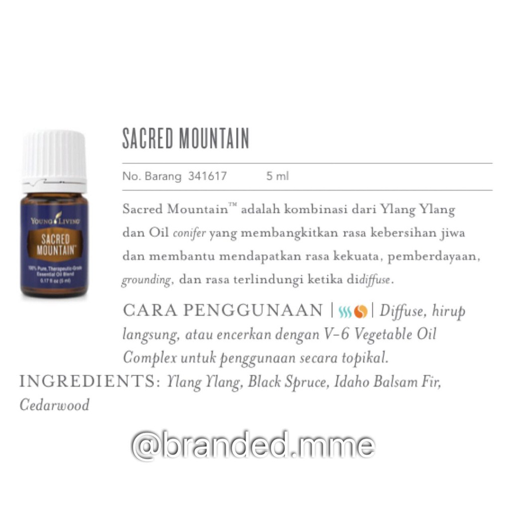 Sacred Mountain Young Living Essential Oi