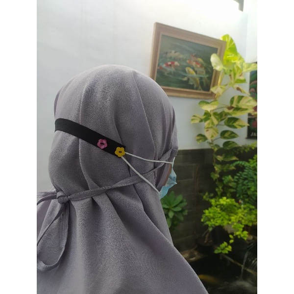 konektor masker hijab candy model baru