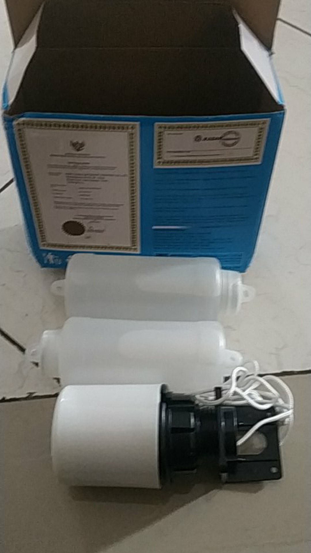 1 Set | Pelampung Air Radar St-70ab Biru / Toren Otomatis / New Clear St70ab