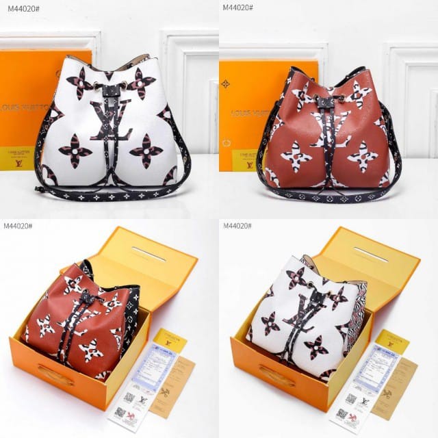 LOUIS VUITTON LV NEO NOE JUNGLE COLLECTION WITH MAGNETIC CLOSURE BOX M44020