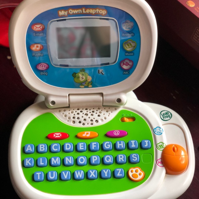 Preloved my own laptop leapfrog mainan bekas second toys