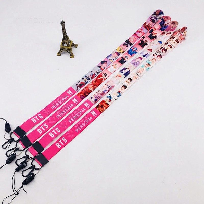 

Gantungan kunci hp name tag dll Lanyard Unofficial BTS Map of the Soul Persona kualitas premium