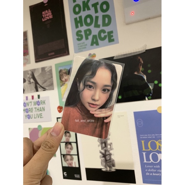 [READY] PHOTOCARD WEEEKLY PC JIHAN PGA REAL SELF