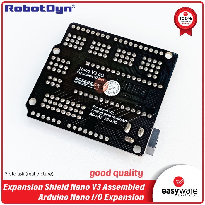 Robotdyn Nano I/O expansion Shield Nano V3 Uno R3 Expansion Arduino