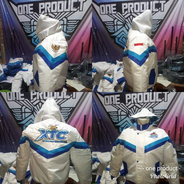 Jaket xtc indonesia putih
