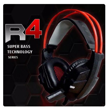 HEADSET GAMING WARWOLF R-3/GAMING HEADSET/HEADPHONE GAMING