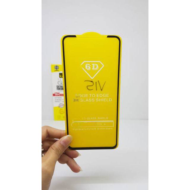 KOREAN Tempered Glass Vivo V15 6.53 inchi FULL SCREEN Guard TG 5D Vivo V15 FULL GLUE Anti Gores Kaca