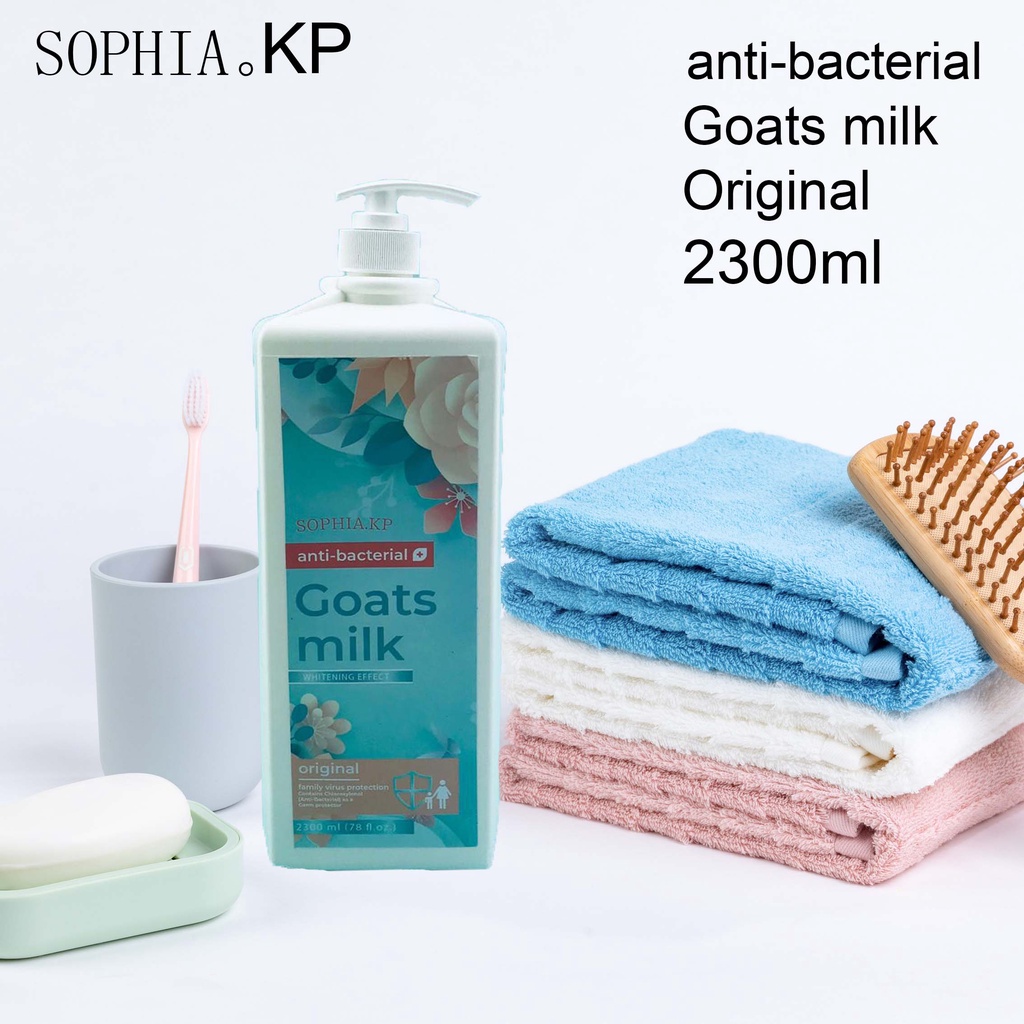 Anti-Bacterial * Sophia.kpl * Goats Milk * Sabun Mandi Cair * Original