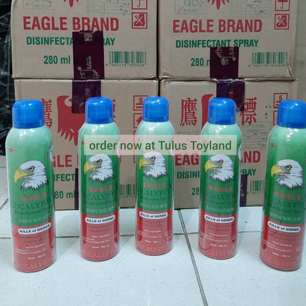 Eagle Eucalyptus Disinfectant Spray Disinfektan Semprot Ruangan