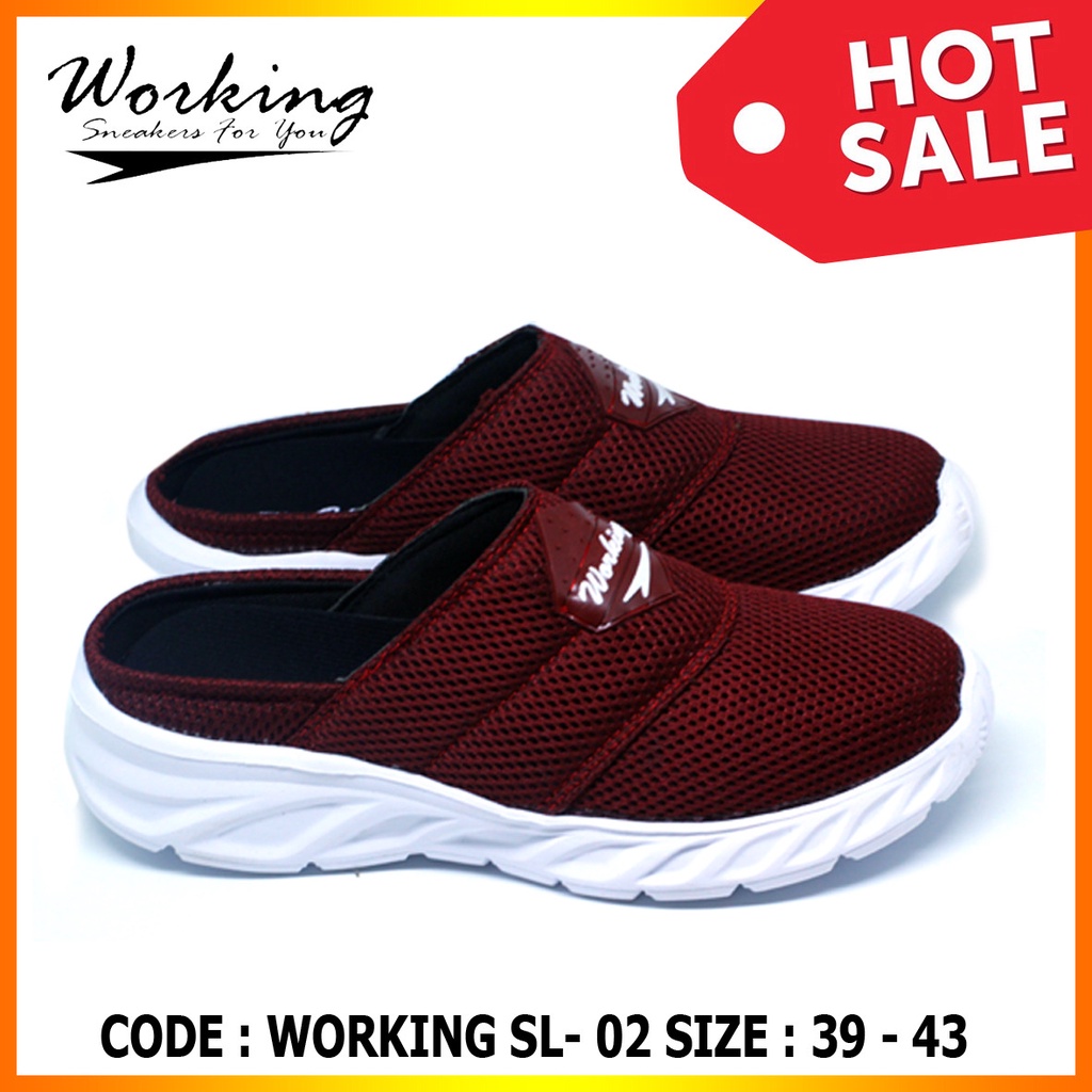 Working Sneakers For You Sepatu Pria Slop SL-02