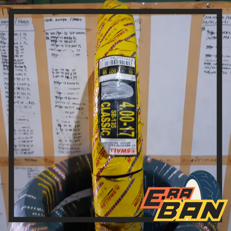 BAN CLASSIC SWALLOW SB 135 400 RING 17 TUBETYPE BAN CUSTOM CLASSIC